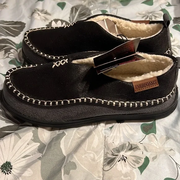 NWT Everfoams men’s slippers size 8 - Picture 3 of 6